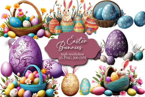 Download Easter Clipart, Easter Bunnies Clip Art - Premium Resources